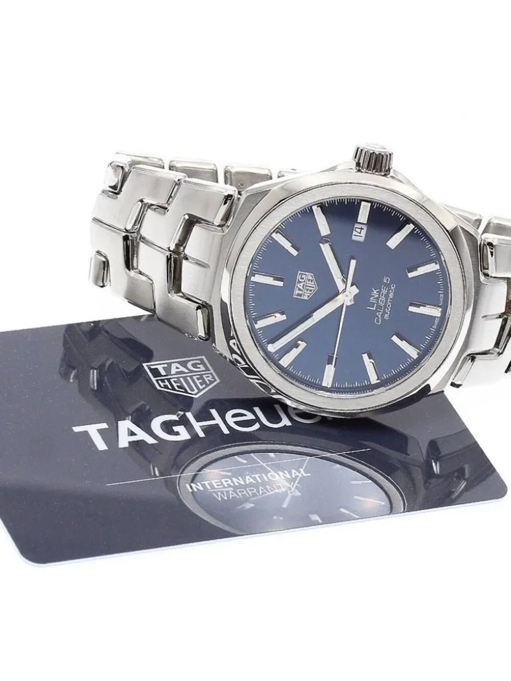 TAG HEUER Link WBC2112.BA0603 Caliber 5 Navy Dial Automatic Men's Watch_961284